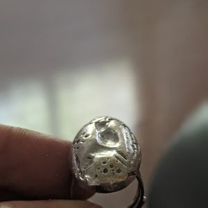 Silver vintage ring